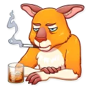 😔-Mr. Kangaroo, Telegram Sticker