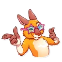😏-Mr. Kangaroo, Telegram Sticker