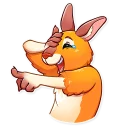 😂-Mr. Kangaroo, Telegram Sticker