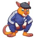 😑-Mr. Kangaroo, Telegram Sticker