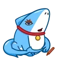 😴-Sharkpup, Telegram Sticker