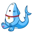 😖-Sharkpup, Telegram Sticker