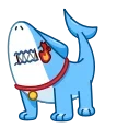 😡-Sharkpup, Telegram Sticker