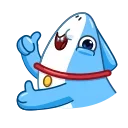 👍-Sharkpup, Telegram Sticker