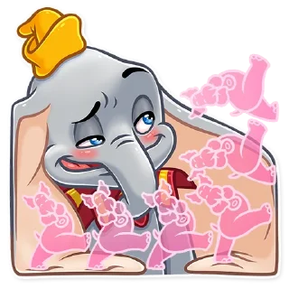 🥴-Dumbo, Telegram Sticker