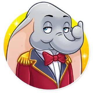👍-Dumbo, Telegram Sticker
