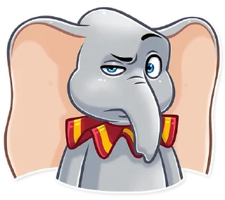 🤨-Dumbo, Telegram Sticker
