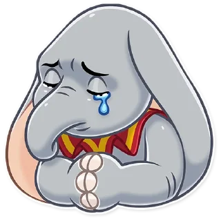 😥-Dumbo, Telegram Sticker
