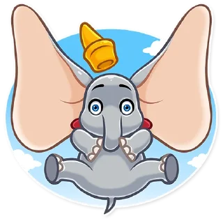 😲-Dumbo, Telegram Sticker