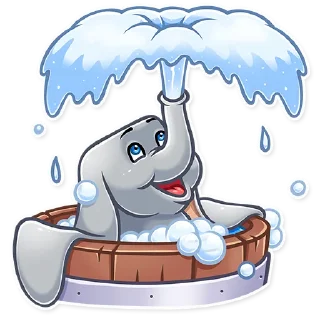🛀-Dumbo, Telegram Sticker