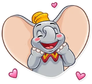 😍-Dumbo, Telegram Sticker