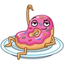 🍩-Donut and Coffee, Telegram Sticker