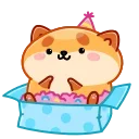 🥳-Donut, Telegram Sticker