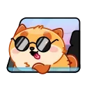 😎-Donut, Telegram Sticker