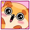 🤩-Donut, Telegram Sticker