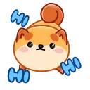 👋-Donut, Telegram Sticker