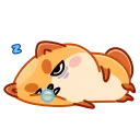 😪-Donut, Telegram Sticker