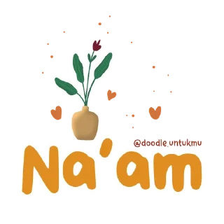 🍀-@doodle.untukmu, Telegram Sticker