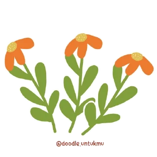 🌺-@doodle.untukmu, Telegram Sticker
