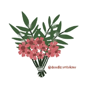 🌷-@doodle.untukmu, Telegram Sticker