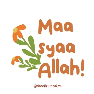 💐-@doodle.untukmu, Telegram Sticker