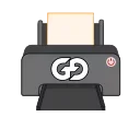 🖨-@doublegtrading, Telegram Sticker
