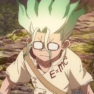 🌏-Dr. Stone, Telegram Sticker