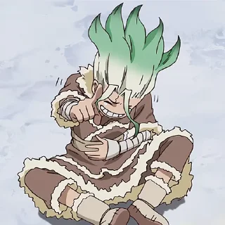 ⛰-Dr. Stone, Telegram Sticker