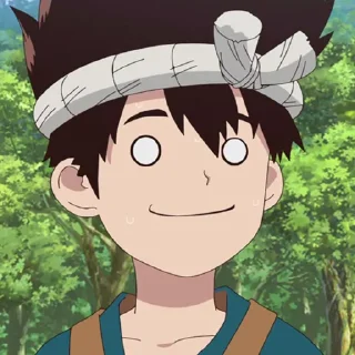 ⛰-Dr. Stone, Telegram Sticker
