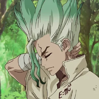 ⛰-Dr. Stone, Telegram Sticker