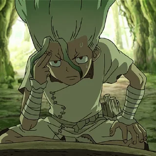 🌏-Dr. Stone, Telegram Sticker