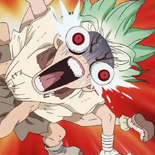 ⛰-Dr. Stone, Telegram Sticker