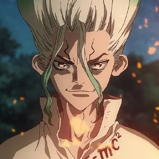 🌏-Dr. Stone, Telegram Sticker