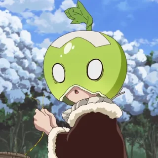 ⛰-Dr. Stone, Telegram Sticker