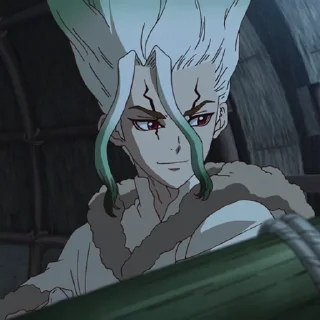 🌏-Dr. Stone, Telegram Sticker