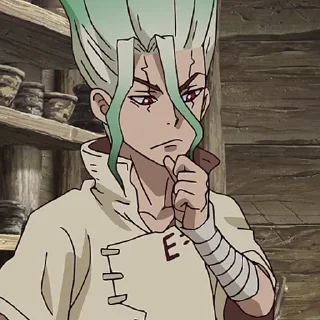 🌏-Dr. Stone, Telegram Sticker