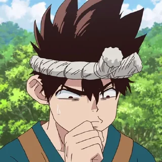 🌏-Dr. Stone, Telegram Sticker