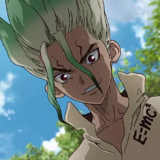🌏-Dr. Stone, Telegram Sticker