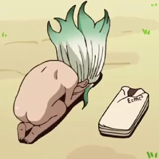 ⛰-Dr. Stone, Telegram Sticker