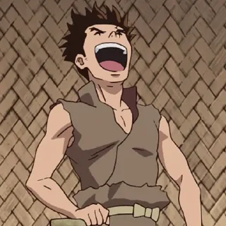 ⛰-Dr. Stone, Telegram Sticker