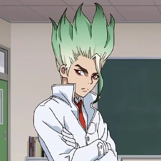 🌏-Dr. Stone, Telegram Sticker