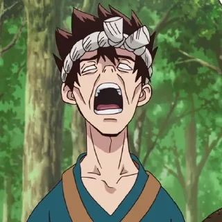 🌏-Dr. Stone, Telegram Sticker