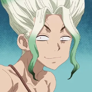 ⛰-Dr. Stone, Telegram Sticker