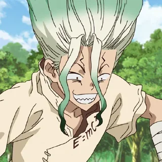 🌏-Dr. Stone, Telegram Sticker