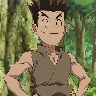 ⛰-Dr. Stone, Telegram Sticker