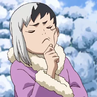 🌏-Dr. Stone, Telegram Sticker