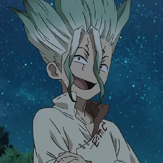 🌏-Dr. Stone, Telegram Sticker