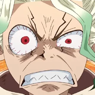 ⛰-Dr. Stone, Telegram Sticker