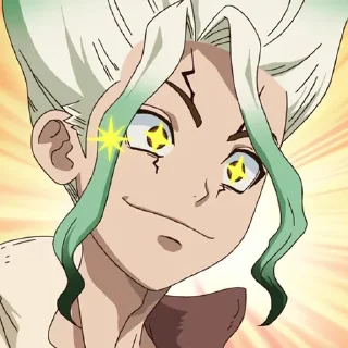 🌏-Dr. Stone, Telegram Sticker