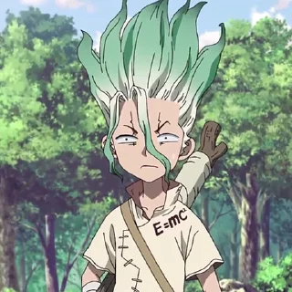 🌏-Dr. Stone, Telegram Sticker